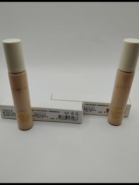 (2)Gucci 24HR Luminous Matte Finish Foundation - 114W